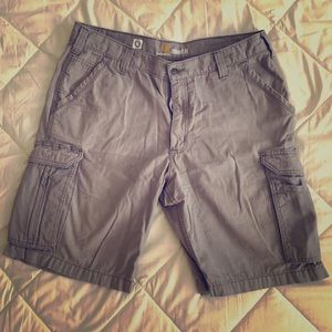 Carhartt Force Relaxed Fit Gray Shorts